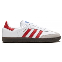 Кроссовки Adidas Originals Samba OG White Better Scarlet