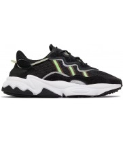 Кроссовки Adidas Ozweego Black Solar Green