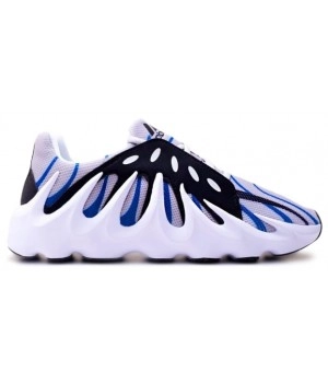 Кроссовки Adidas Yeezy Boost 451 белые с синим