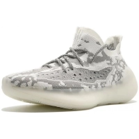 Кроссовки Adidas Yeezy Boost 380 белые с серым