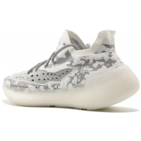 Кроссовки Adidas Yeezy Boost 380 белые с серым