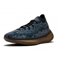 Кроссовки Adidas Yeezy Boost 380 Covellite черные с синим