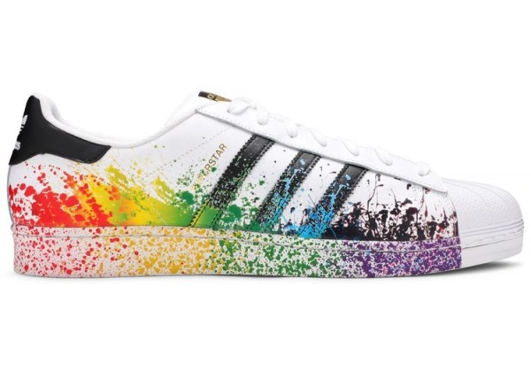 Adidas Superstar Pride White