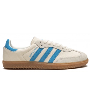 Adidas Samba OG Sporty And Rich Cream Blue