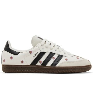 Adidas Samba OG White Floral Embroidery