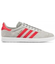 Adidas Gazelle Grey Red