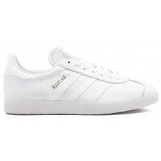 Adidas Gazelle Leather Triple White