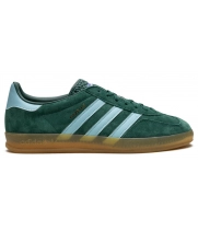 Adidas Gazelle Indoor Collegiate Green Hazy Blue