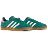 Adidas Gazelle Indoor Collegiate Green Pink