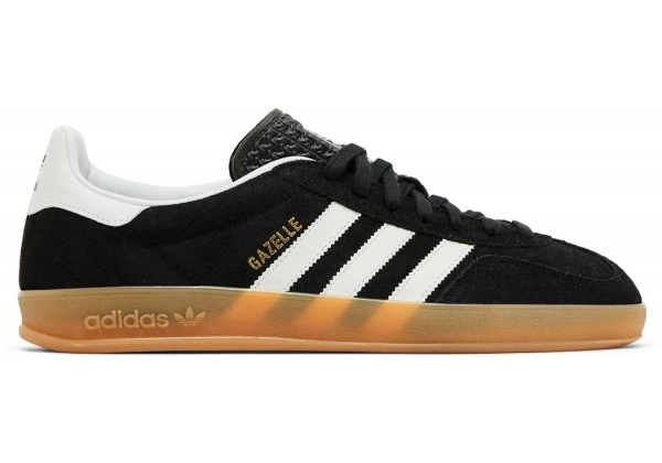 Adidas Gazelle Indoor Black White Gum