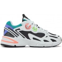 Кроссовки Adidas Astir White Black Acid Red