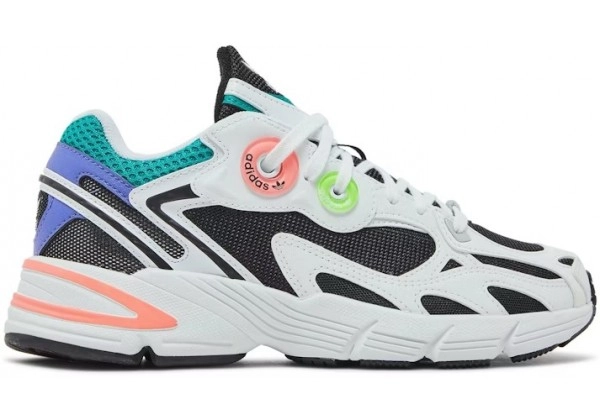 Кроссовки Adidas Astir White Black Acid Red