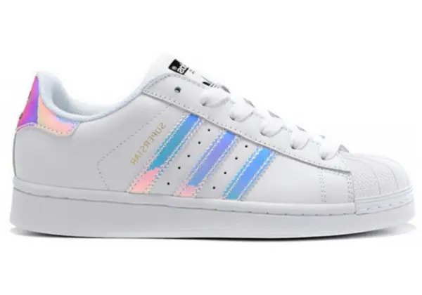 Кроссовки Adidas Superstar White Hologram