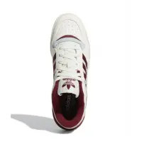 Adidas Forum Exhibit Low White Burgundy