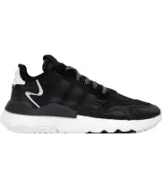 Adidas кроссовки Nite Jogger черные с белым