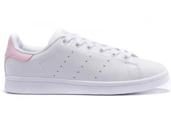 Кроссовки Adidas Originals Stan Smith белые с розовым