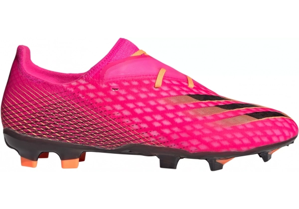 Бутсы Adidas Ghosted.3 Fg розовые с черным