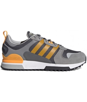 Adidas ZX 700 серые с оранжевым