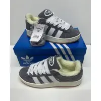 Adidas Originals Campus 00s Grey с мехом
