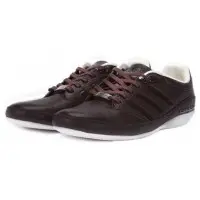 Мужские кроссовки Adidas Originals Porsche Design бордовые