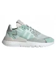 Кроссовки Adidas Nite Jogger зеленые с белым